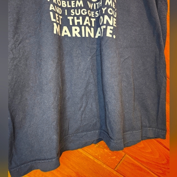 Letterkenny You got a problem with Canada gooses large navy blue tshirt - Picture 4 of 9